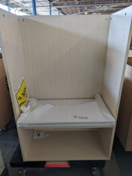 [#D2-BK0012] OVERDESK BOOKCASE, 3-SHELVES 30W 15D 46H