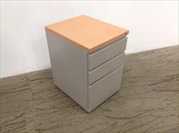 [#D16-MPD7040] +Ped,Mobile,Std Pull,B/B/F 18W 22D 27
H Wood Top