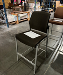 [#B1-MM001] Brown Allsteel Stool