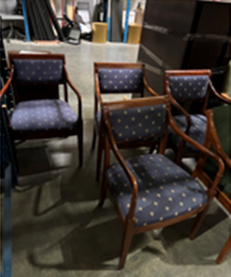 [#B8-MM038] Blue Chairs