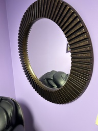 [#J3-13] Round Decorative Mirror