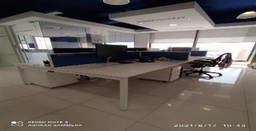 [#C8-44] Large White Rectangular Table (160x80)