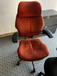 [#B12-59] Orange Task Chair