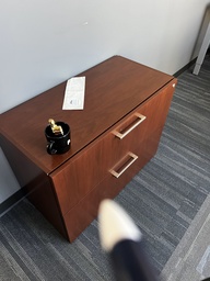 [#D7-2] 2-Drawer Brown Cabinet