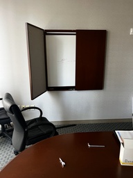 [#F5-69] White Board with Wood Covering
