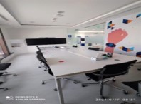 [#C8-81] Large White Conference Table