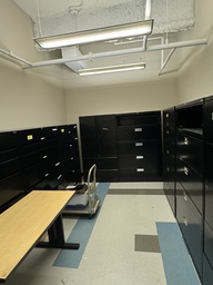 [#D10-71] Tall Black Lateral File Cabinet