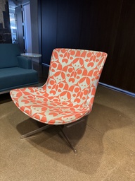 [#B12-27] Orange &amp; Blue Custom Chair