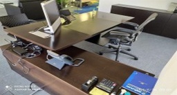 [#E6-138] Executive L-Shaped Desk