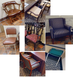 [#B8-15] Guest Seating 15 - selection will vary within these styles