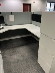 [#A4-Pic 67] Light Grey Workstations 
