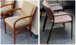 [#B8-6] Guest Seating 6  - selection will vary within these styles