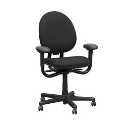 [#B13-8] Black Task Chair - Steelcase