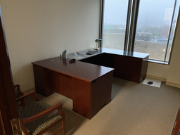 [#E7-3] U Shape Wood Desk