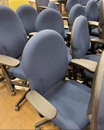 [#B13] Blue Task Chair