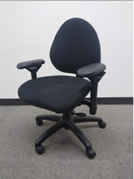[#B13-32] Bodybilt, Type B, Black, - Task Chair