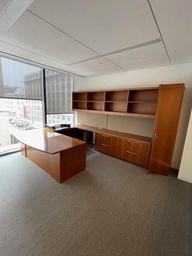 [#E8-51] Right Hand U-Shaped Desk with Storage (11'x9'x7')