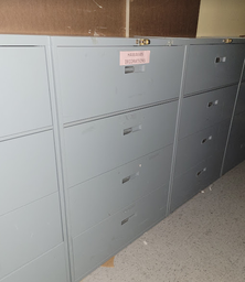 [#D10-1] 4-Drawer File Cabinet, 36  x  18  x  52.5"