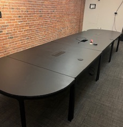 [#C8-16] Square Conference Table Section