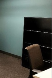 [#D2-4] Black Bookcase