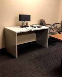 [#C19-37] White Desk