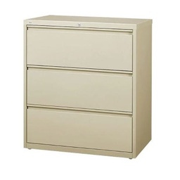 [#D8-83] 3 Drawer Lateral Filing Cabinet