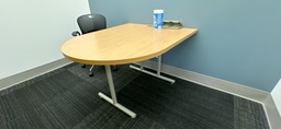 [#C8-22] 4' Bullet Table, Maple