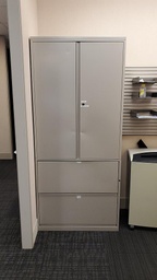 [#D19-33] Metal Combo with 2 Doors 2 Drawers