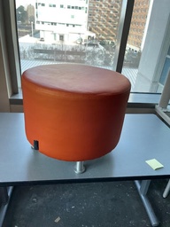 [#B11-58] Orange Ottoman