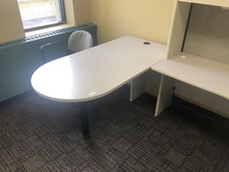 [#E6-129] Desk L Shaped 