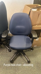 [#B13-7] Purple Task Chair