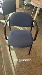 [#B8-4] Blue Guest Chair