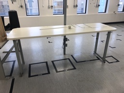 [#C5-134] Communal Table 4 Sided 