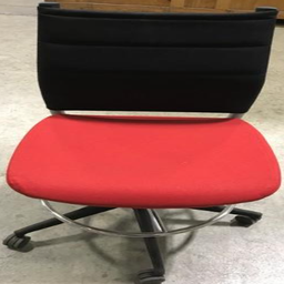 [#C11-16] Orange and Black Task Chair