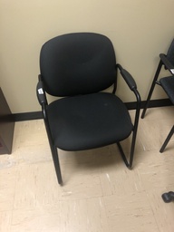 [#B8-152] Guest Chair Wood, Upholstered 