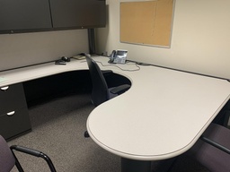 [#E7-175] U-Shape Desk