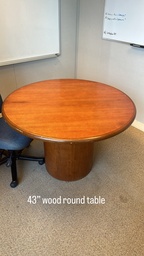 [#C5-21] Wood Round Table