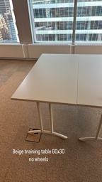 [#C19-27] Beige Training Table