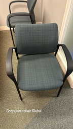 [#B8-53] Grey Guest Chair