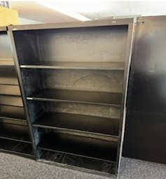 [#D3-6] bookcase black 