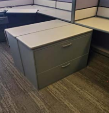 [#D6-13] 2-Drawer File Cabinet