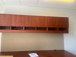 [#E8-20] Private Office Straight Desk w/ Hutch