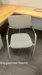 [#B8-36] Grey guest chair