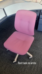 [#B12-21] Red Task Chair