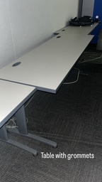 [#C19-43] Table with Grommets