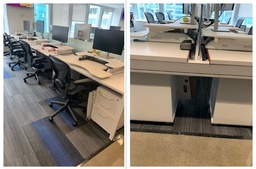 [#A2-1] Workstations - 1 unit is a cluster of 8 desks