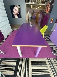 [#C8-177] Conference table, purple