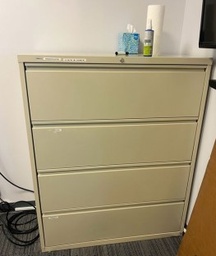 [#D10-16] 4-Drawer Filing Cabinet