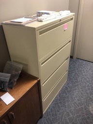 [#D10-209] Filing 4 Drawer Lateral