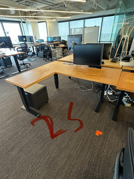 [#E6-8] L-Desk - left